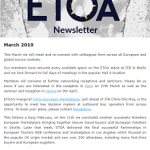 Newsletter ETOA March 2019