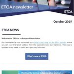 ETOA Newsletter October 2019