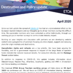 ETOA policy update April