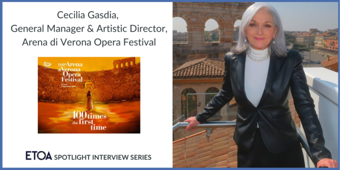 Spotlight interview Cecilia Gasdia, Arena di Verona Opera Festival