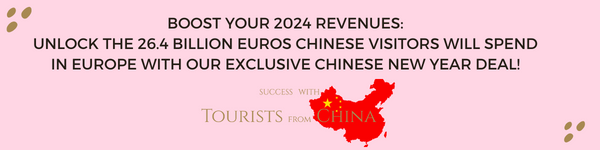 Success with Tourists from China